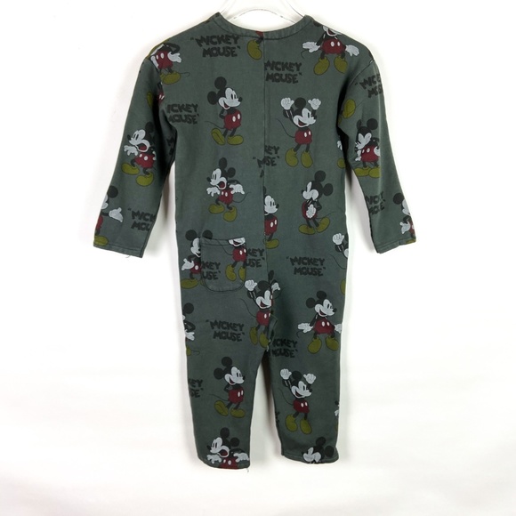 NWT Zara Girls Disney Mickey Mouse Jumpsuit - Picture 6 of 8